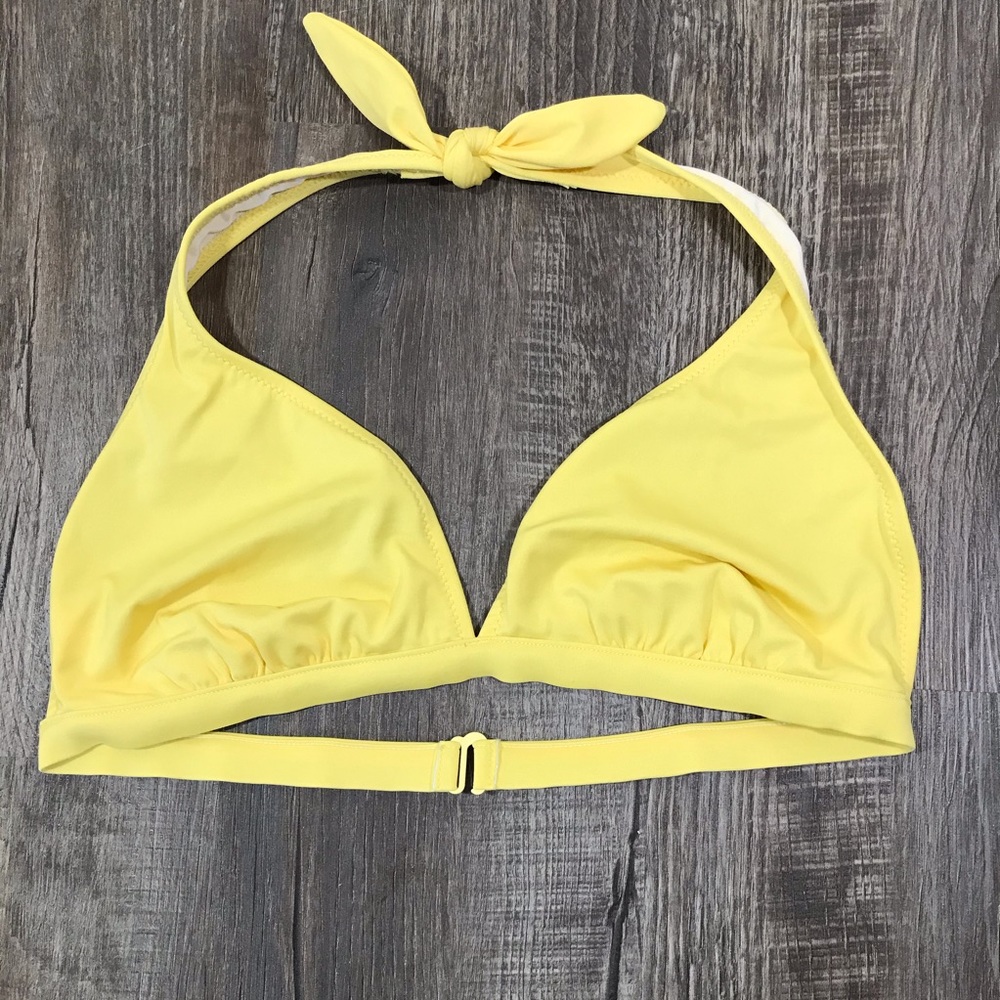J Crew halter Bikini top